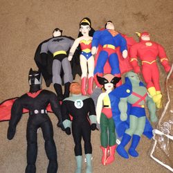 Toyworks And Play By Play Justice League Plushes