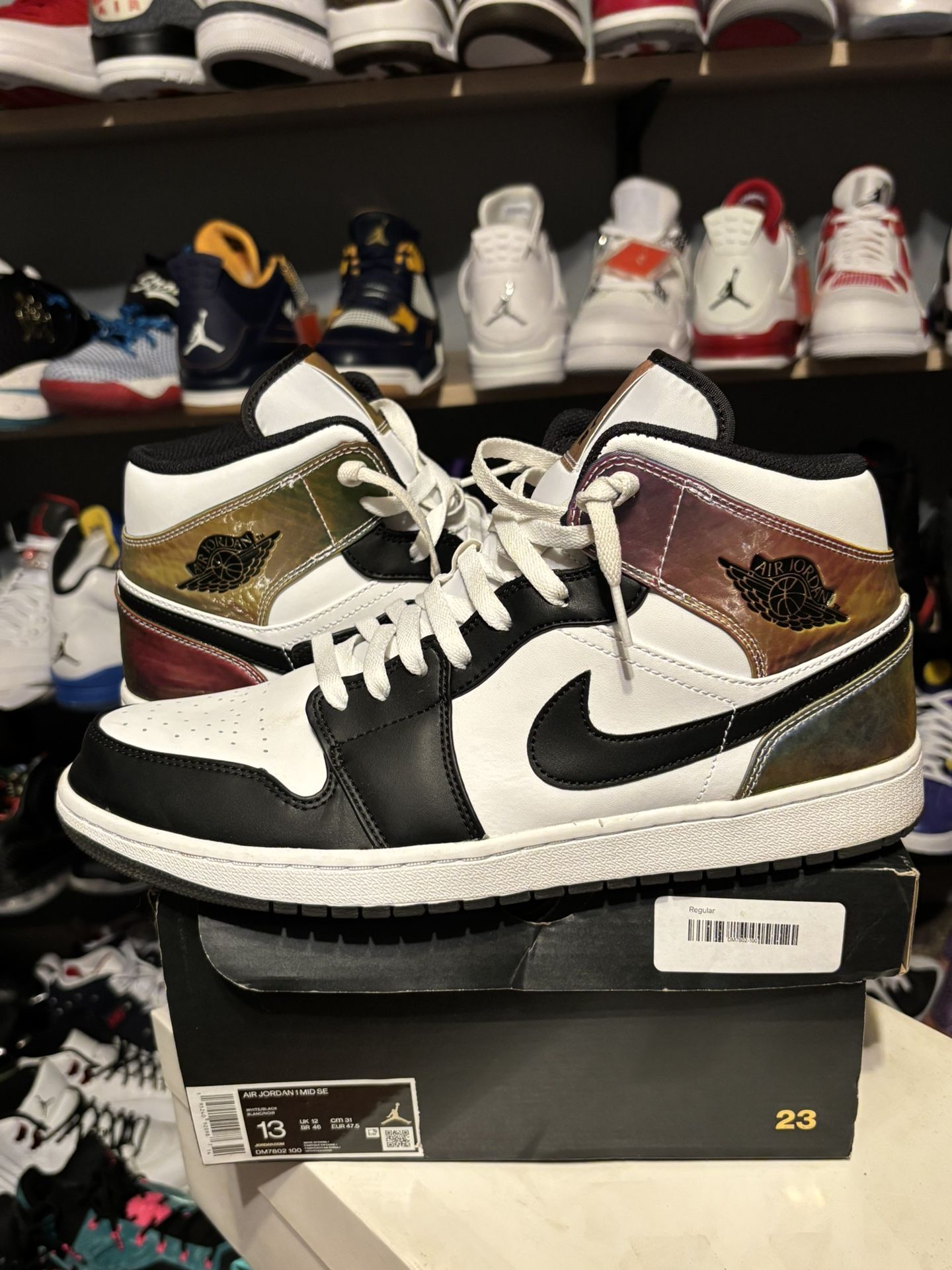 Jordan 1 Mid Heat Reflective Size 13 $80