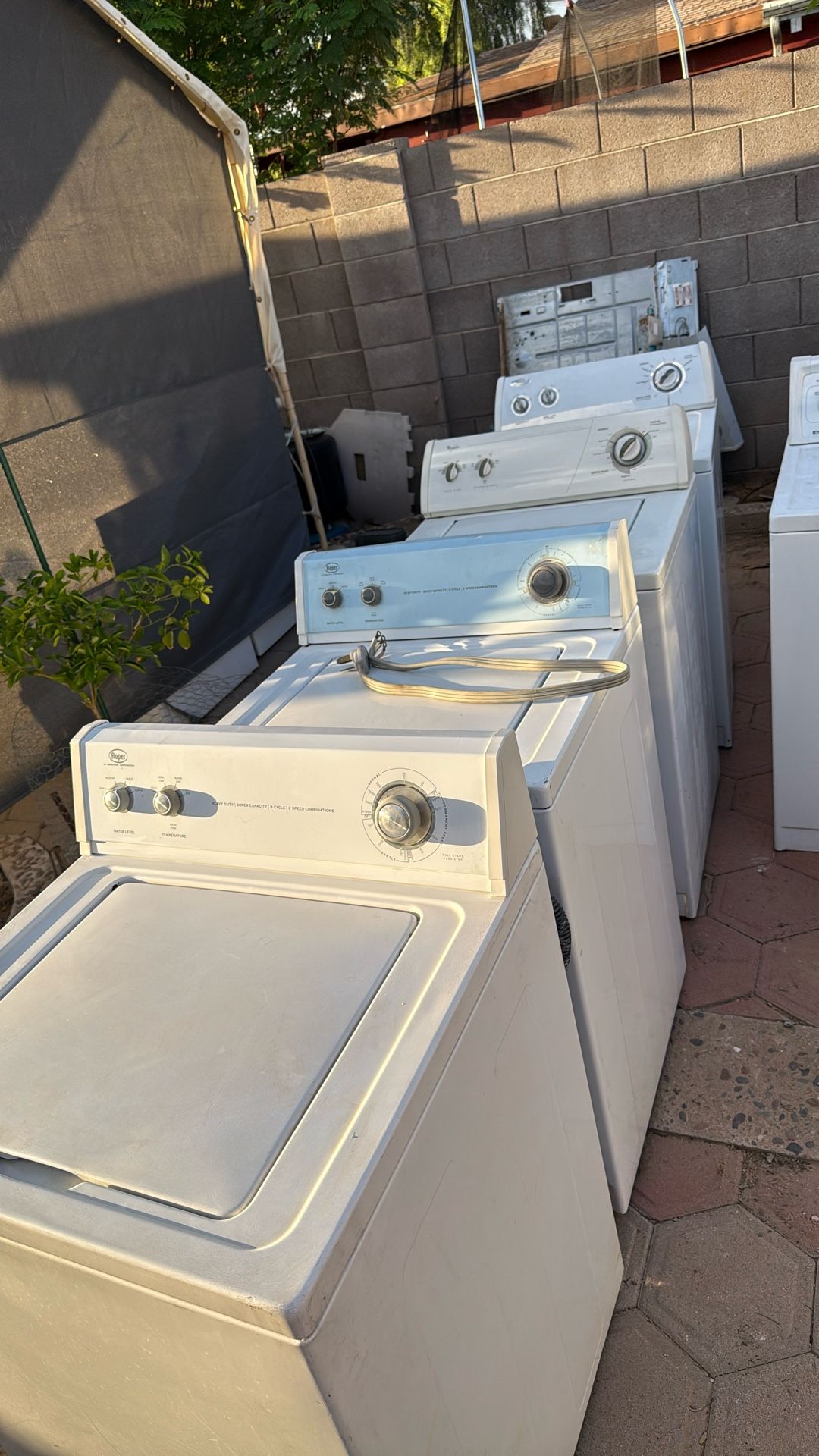 Broken Washers For Sale 
