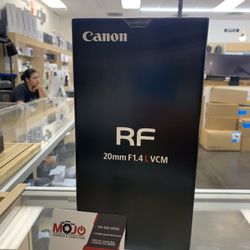 Canon RF 20 1.4 VCM