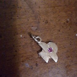 14k Solid Yellow Gold Charm For Necklace Excellent Condition 