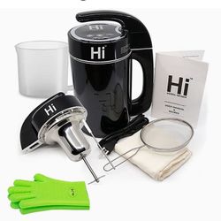 Hi® Herbal Infuser® - Countertop Botanical Extractor Butter, Oil & Tincture Infusion Machine - Measuring Cup, Glove, Strainer, Organic Herb Filter & R