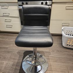 Black Bar Stool