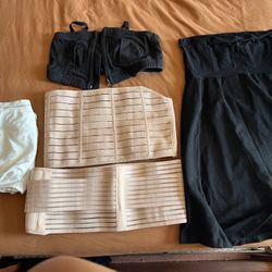 Maternity Stuffs ( Postpartum Tummy Control Belt , Disposable Parties ,Pumping Bra And Maternity Skirt )