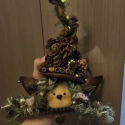 Handmade Doll With Natural Plant Materials