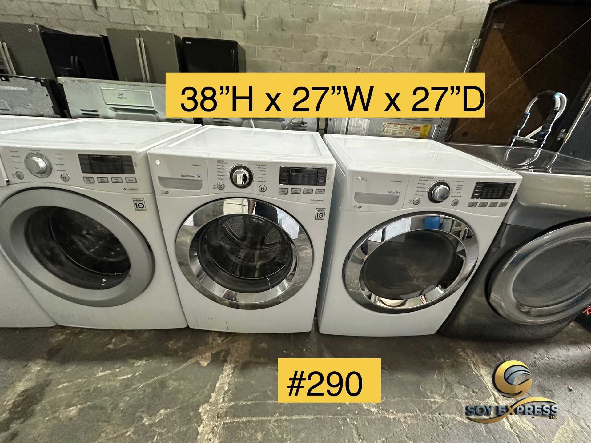 LG Washer And Dryer Front Load Electric (#290),All Products : American Fashion Style Bags On Sale