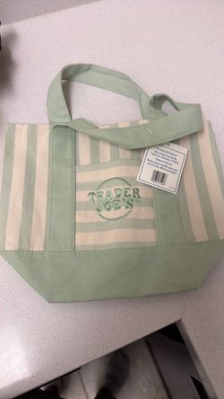 Trader Joe’s mini canvas tote bag