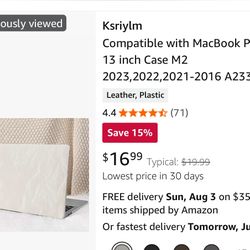 Case Compatible With MacBook  Pro 13 Inch