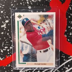 Michael Jordan 1991 Upper Deck Baseball Card 