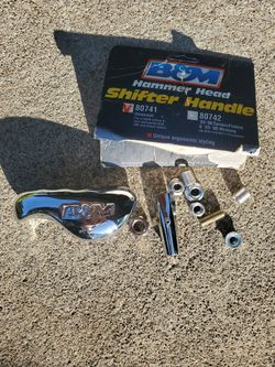B&M Hammer Shifter Knob And Attachments (New Tested. Open Box)