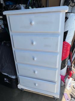 wooden chest of drawers
