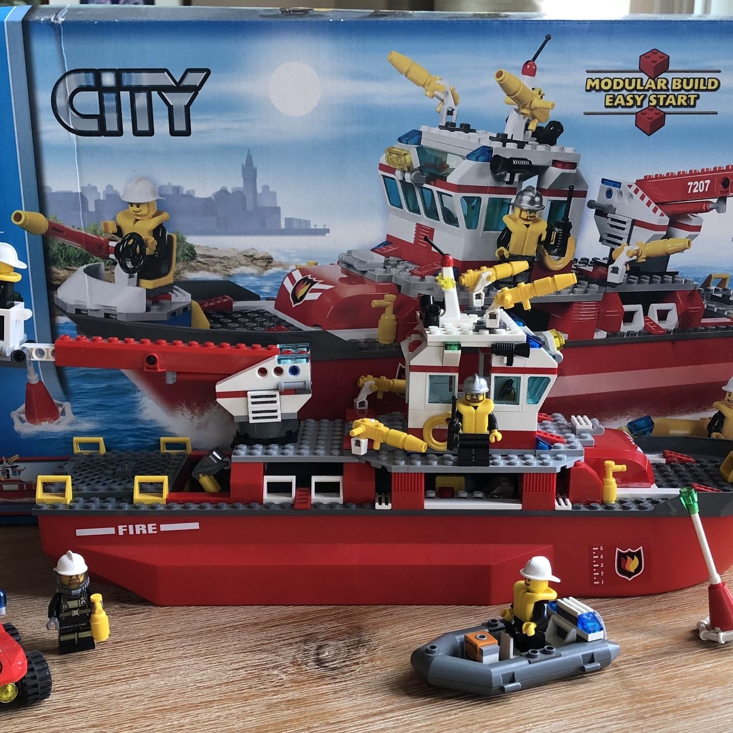 Lego city fire boat 7207 hotsell