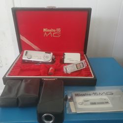 Silver Minolta-16 MG Subminiature Camera