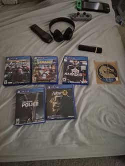 Lot of 6 ps4 games. 2 sealed the rest used