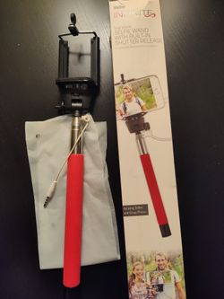 Selfie Wand With Build-in Shutter Release