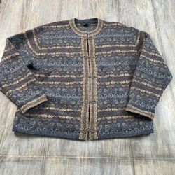 Vintage Eagles Eye Wool Sweater 