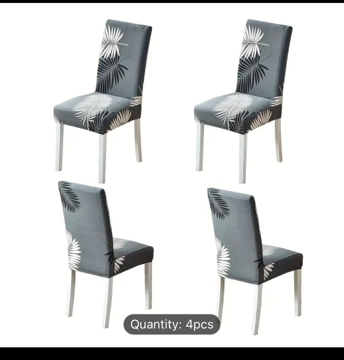 4 Pack Stretch Dining Room Chair Covers