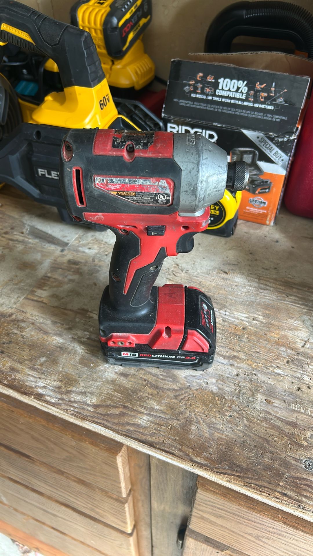 Milwaukee M18 Impact With Battery, No Charger