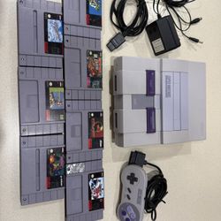 Super Nintendo (SNES) Console Bundle – Tested & Working