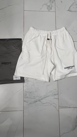 White essential shorts