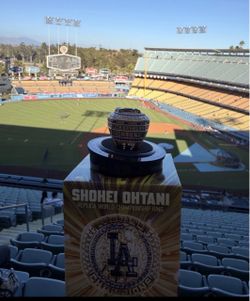 Los Angeles LA Dodgers 2025 Shohei Ohtani World Series Replica Ring 9/2/26 SGA