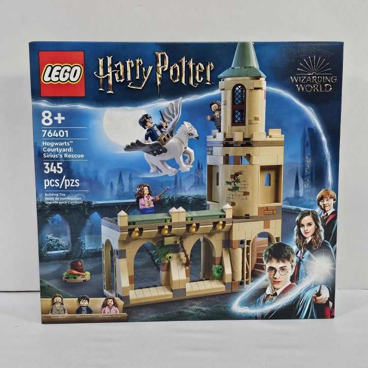 LEGO Harry Potter 76401 Hogwarts Courtyard Sirius’s Rescue Set New - Retired 