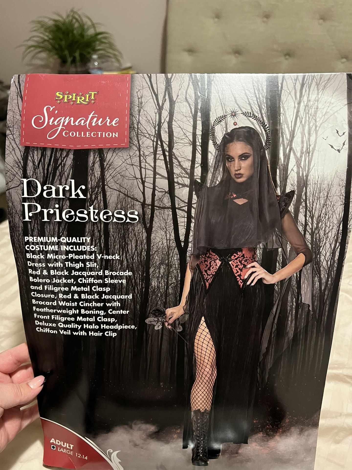 Womens Vampire/priestess Costume