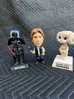Funko Star Wars Vinyl Bobblehead Figure Set 3-Pack Darth Vader Han Leia