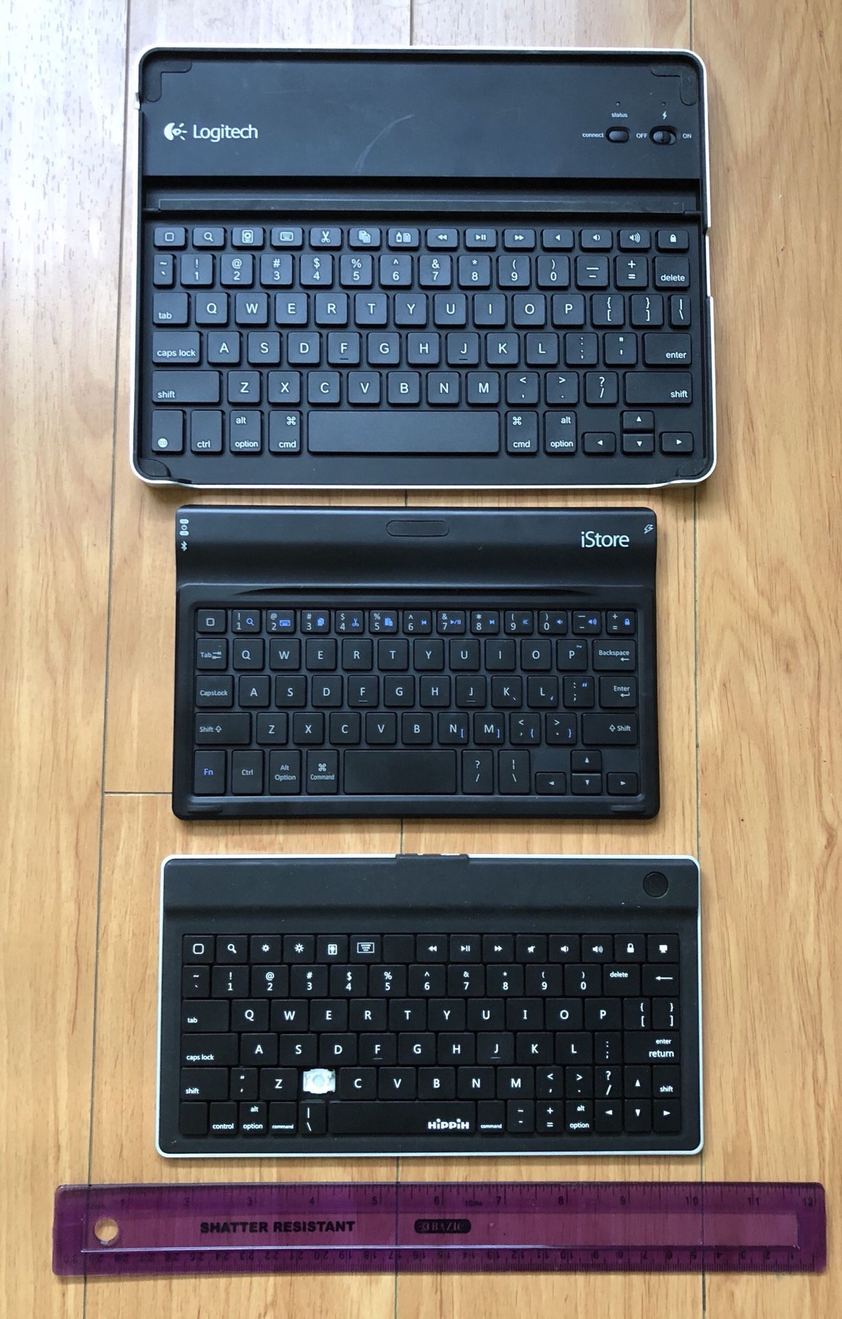 Portable Bluetooth keyboards