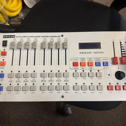 Disco 240 DMX512 Console Party Wedding Show Dimmer Stage Lighting DJ Controller （Used,Can Bring Your Own Tool To Test)