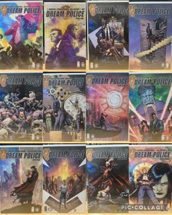 Dream Police - #1-12 Full Run - Image Comics - Variants - Vol 2 - 2014