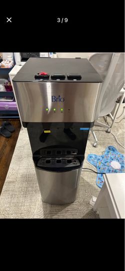 Brio CLBL520SC Bottom Load Water Dispenser – Hot & Cold – UV Self Cleaning