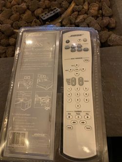 New Bose remote