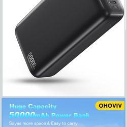 Portable Charger 50000mAh Power Bank - 22.5W Fast