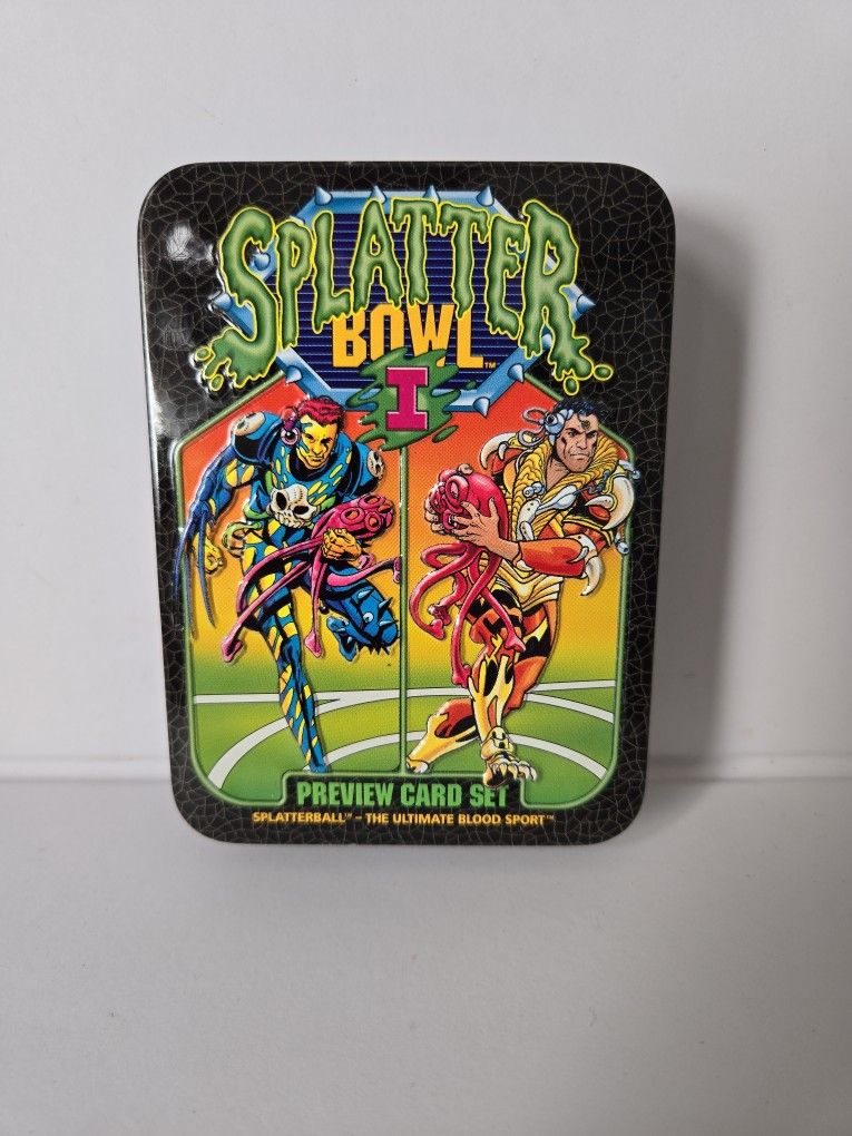 1993 SplatterBowl 1 Preview Card Set + FOIL Card