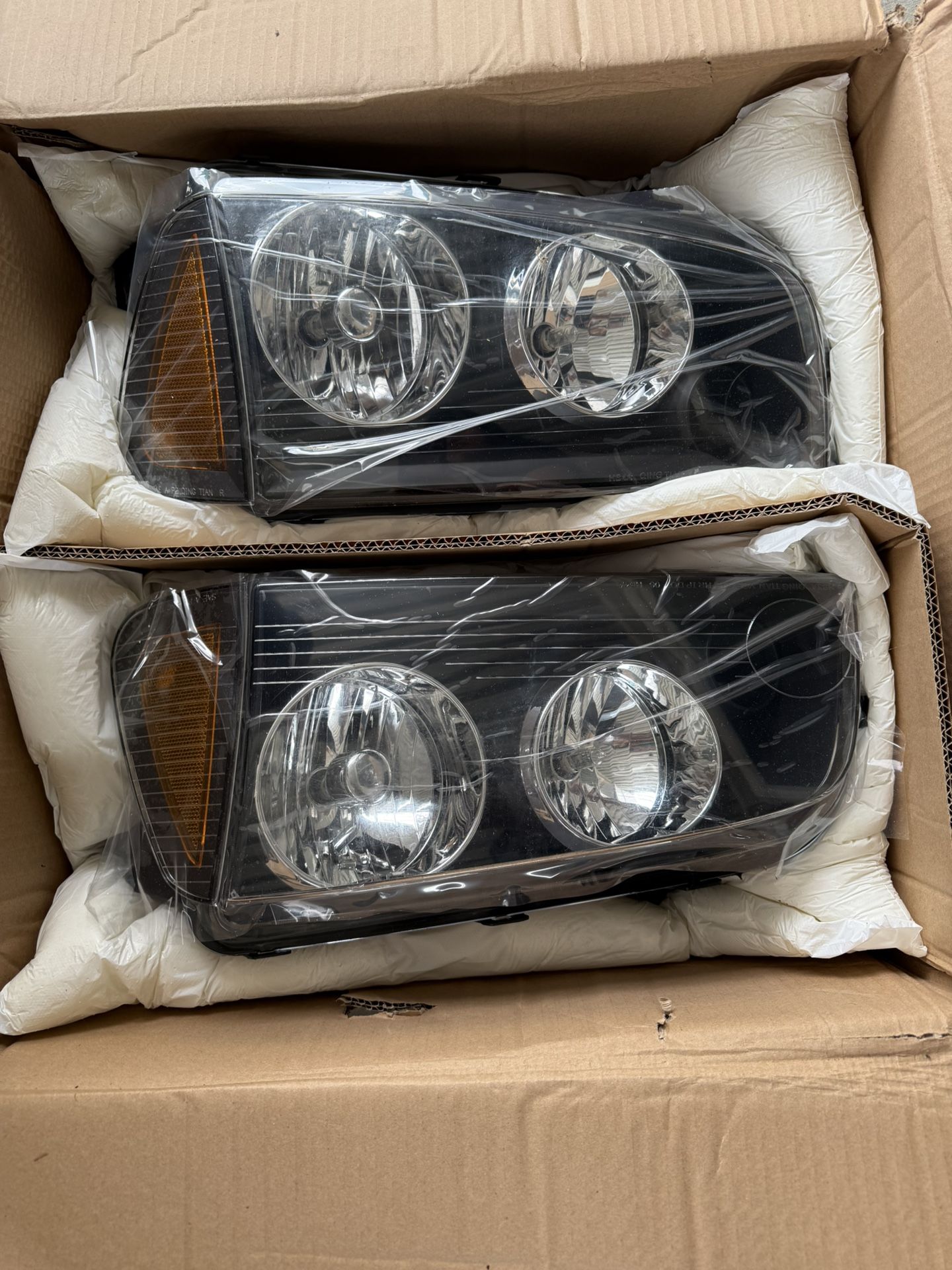 Head Lights And Fog Light For Dodge Charger