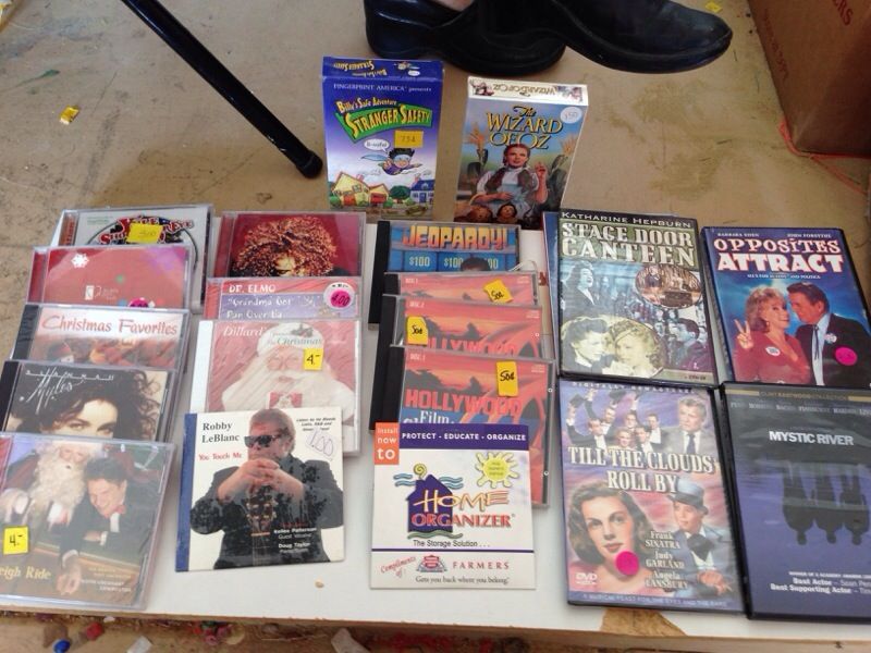 Cd's and movies