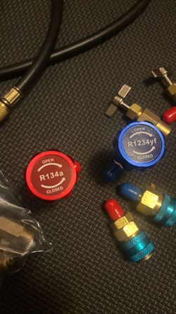 AC recharge hose