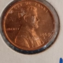 1969s Penny Ddr Ms66 red