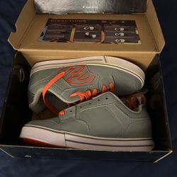 Heely’s Gray And Orange