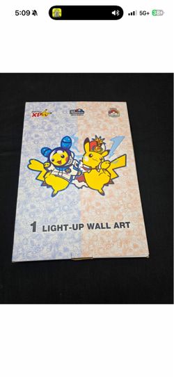 Pokémon Worlds XP 2026 Light-Up Wall Art- San Francisco Exclusive Charizaed