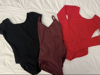 3 Capezio Girls Leotards