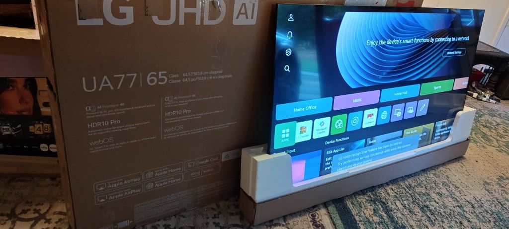 TV LG 65" UHD SMART 4K 2025 RED DOTS