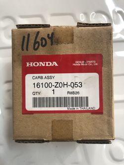 Honda carburetor