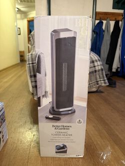 Better Homes & Gardens 23In Tower Heater, Black