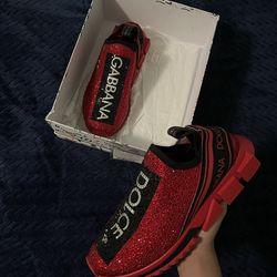 Dolce&Gabbana red crystals