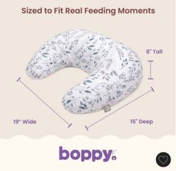 Boppy nursing pillow
