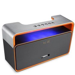 LNKOO Bluetooth Stereo Speakers Portable, LNKOO Classic Sound Cannon Wireless Powerful Sound with Enhanced Bass Surround Subwoofer with FM Radio 