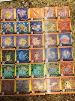 Vintage Pokemon artbox cards