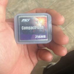 Compact Flash 256 Mb